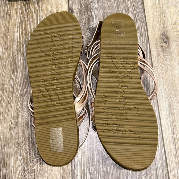 Blowfish 4 Earth Marine Strappy Criscross Sandals Recycled Womens US Size 9 - Picture 10 of 11